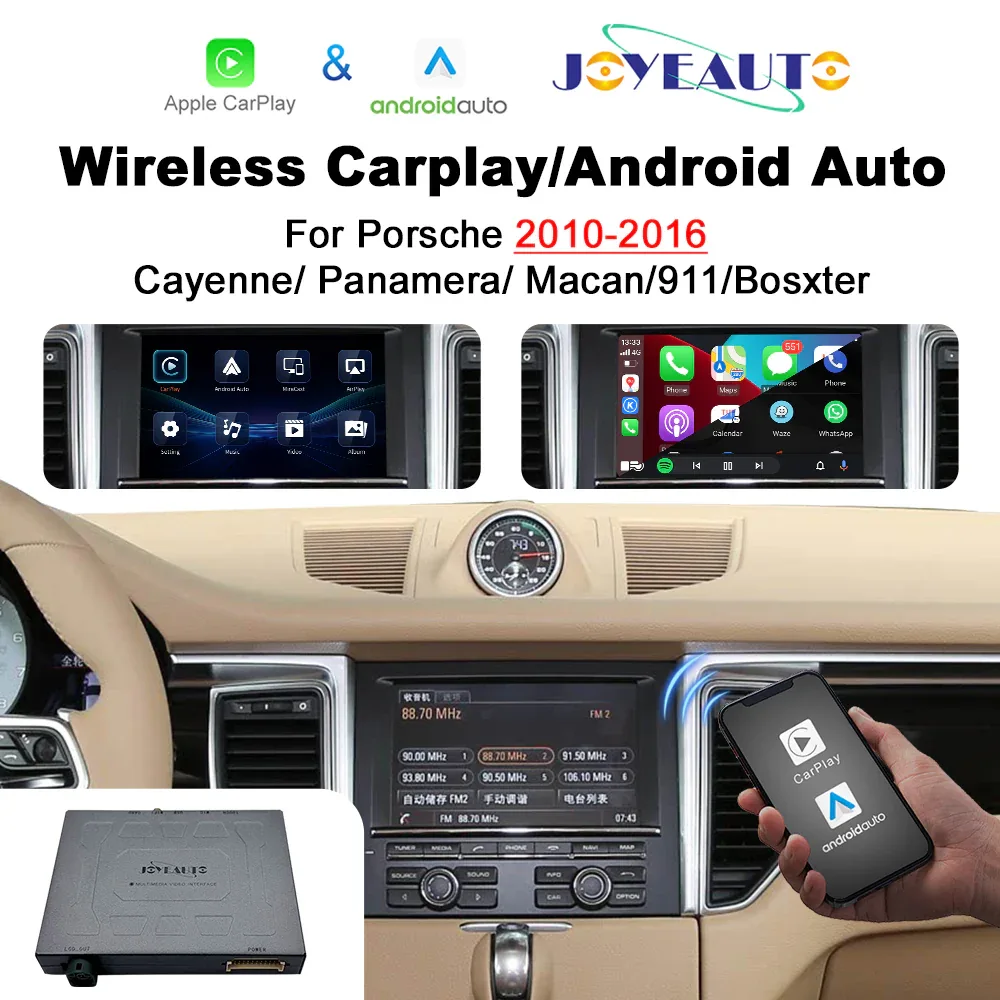 Porsche Wireless CarPlay & Android Auto PCM Integration